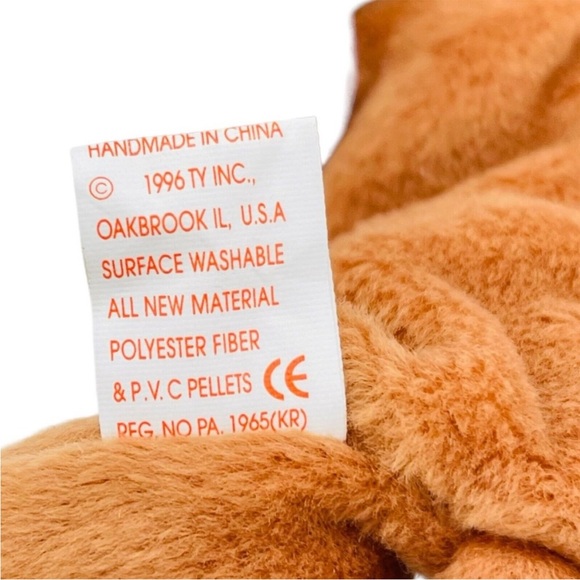 Ty Beanie Baby Sly the Fox PVC pellets - Picture 13 of 16